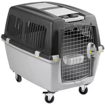 Box de transport spacieux KERBL Gulliver Mega - Gris