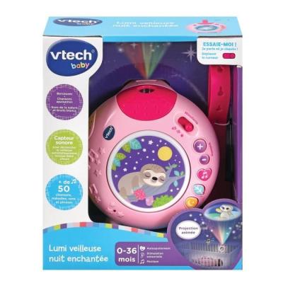 Veilleuse VTECH BABY - Nuit Enchantée Rose