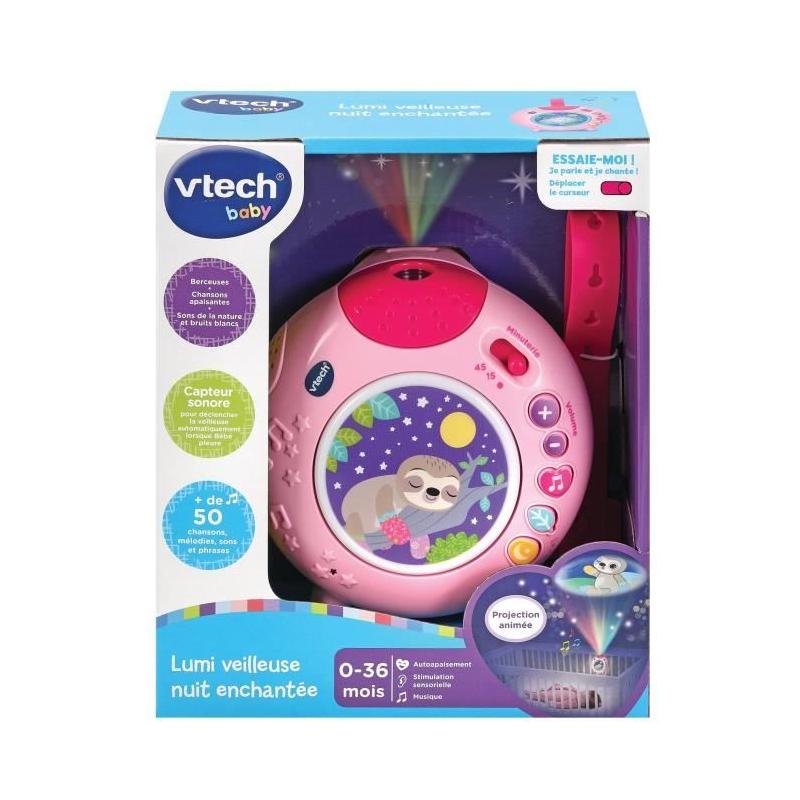 Veilleuse VTECH BABY - Nuit Enchantée Rose