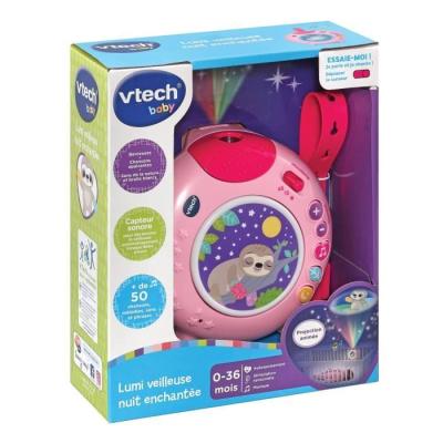 Veilleuse VTECH BABY - Nuit Enchantée Rose