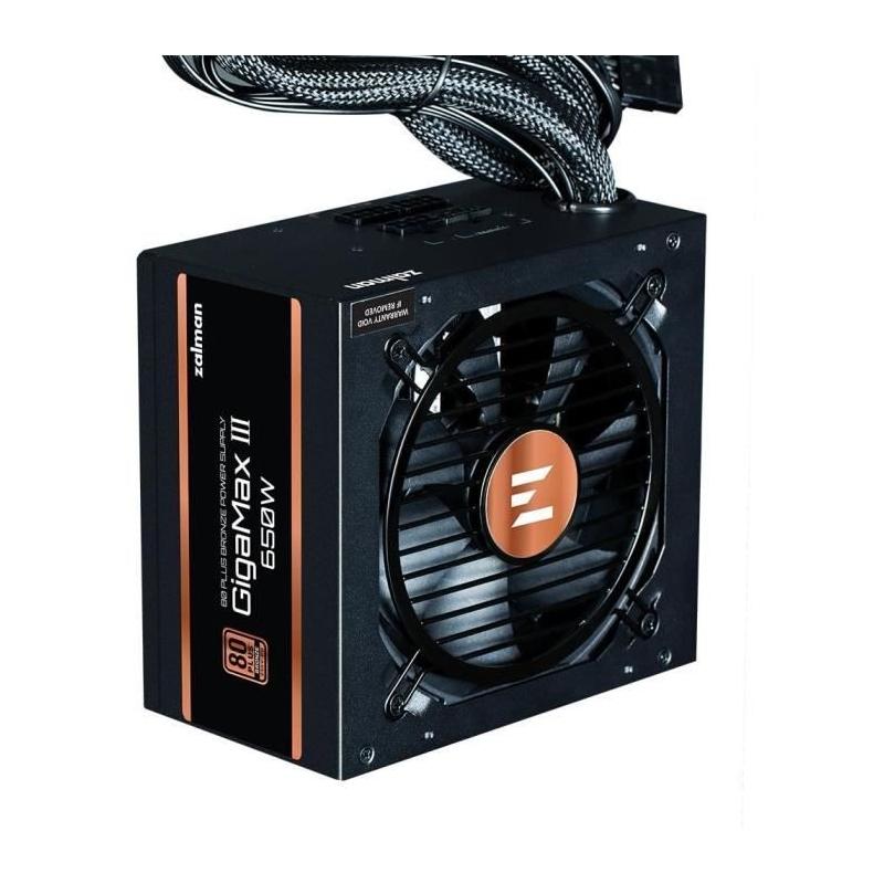 Alimentation PC ZALMAN GigaMaxIII 850W v2 (80+Bronze) - Puissance 850W
