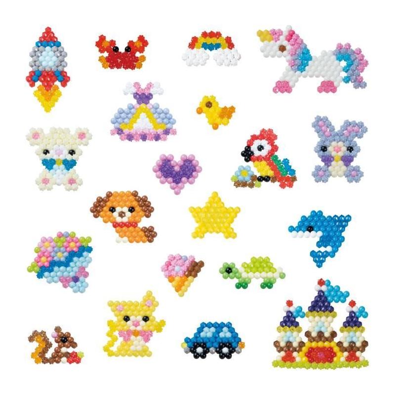 Jouet AQUABEADS - Atelier de création - Perles multicolores/Bleu