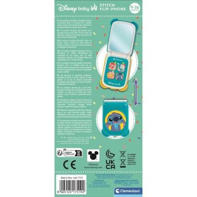CLEMENTONI - Flip Phone Stitch - Jeu d'éveil amusant
