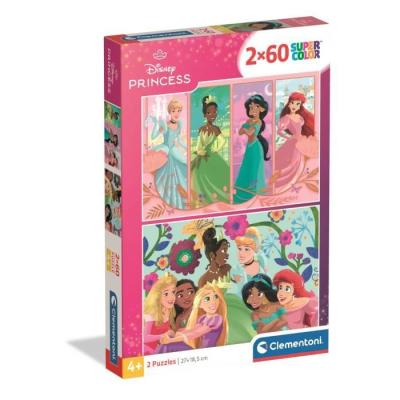 Puzzle Disney Princess - 2x60 pièces