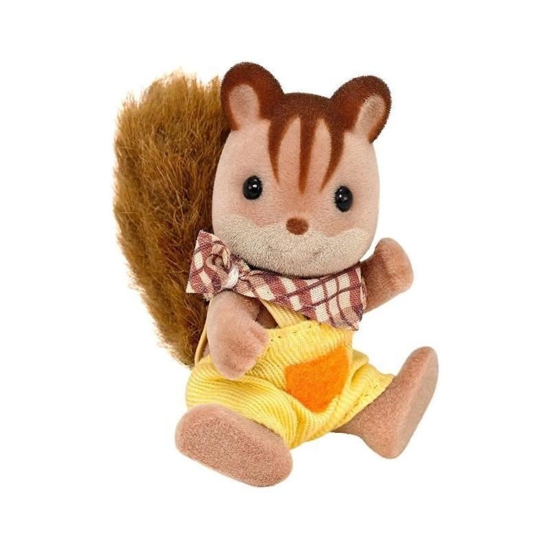 Figurine miniature Famille Écureuil Roux - SYLVANIAN FAMILIES - Idéal pour les enfants dès 3 ans