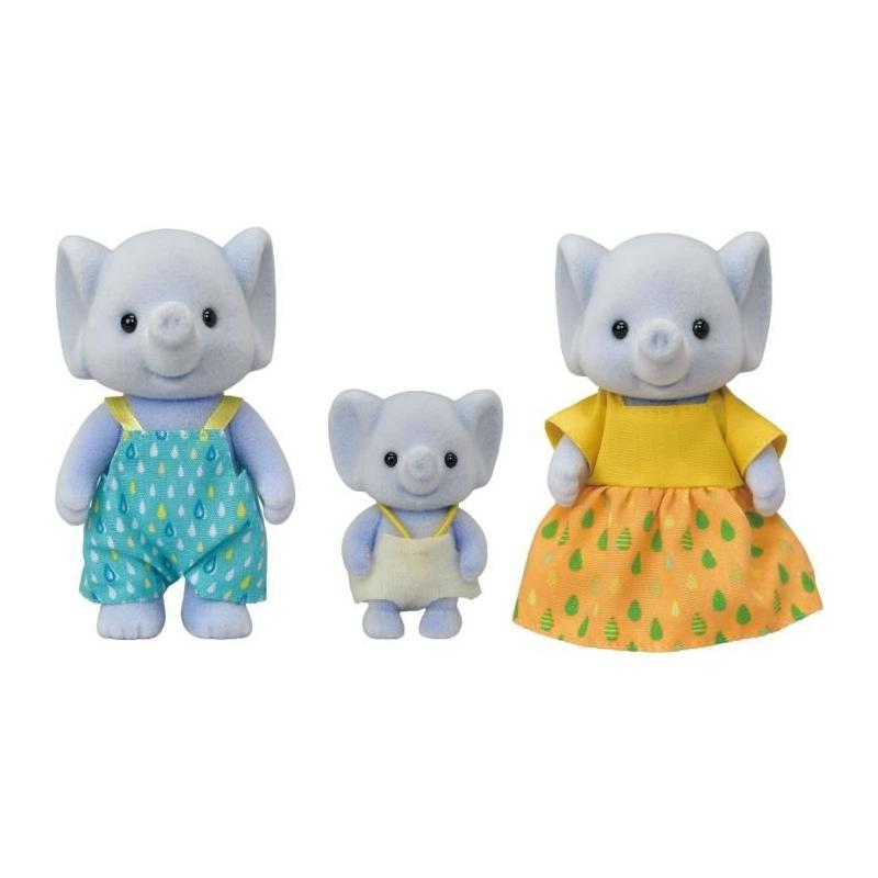 Figurine Miniature: Famille Elephant - SYLVANIAN FAMILIES