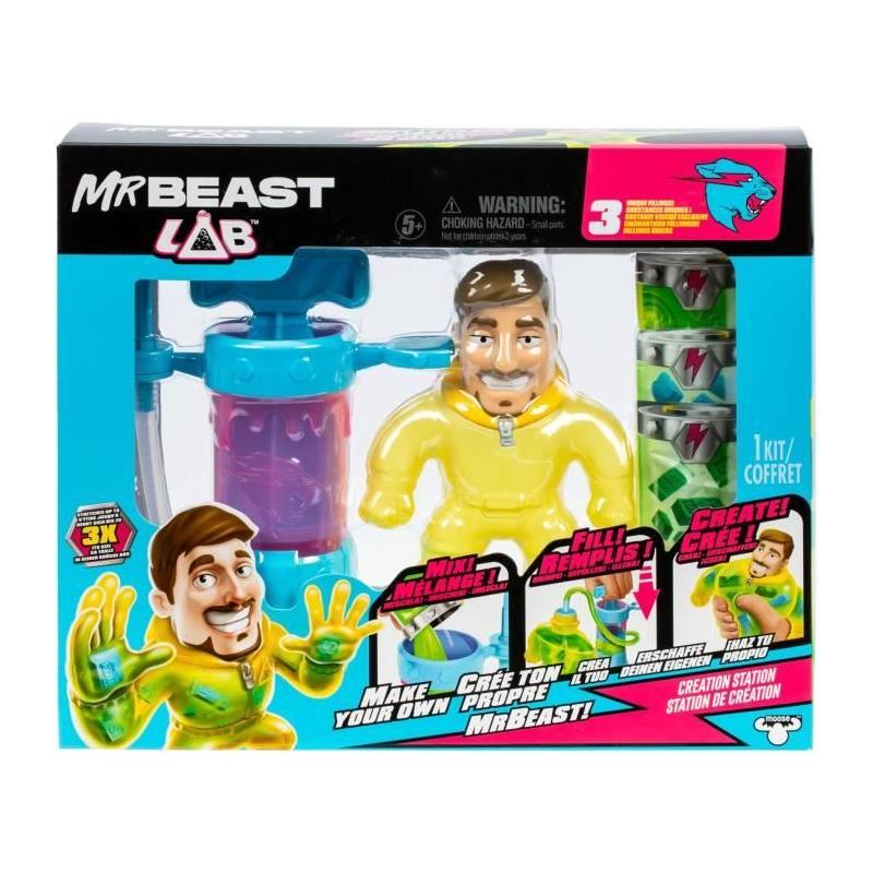 Kit de création - MRBEAST LAB - Heroes of Goo Jit Zu - Pompe incluse