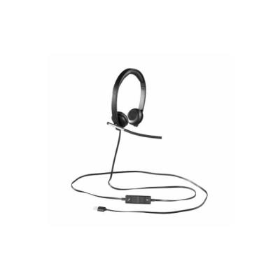Casque filaire Logitech H650E - Micro stéréo gris
