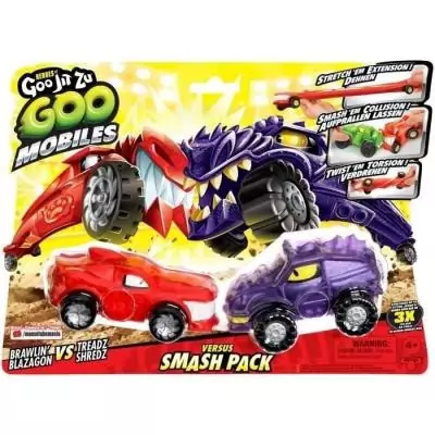 Véhicules miniatures MOOSE TOYS - GOO MOBILES - BLAZAGON VS TREADS SHREDZ