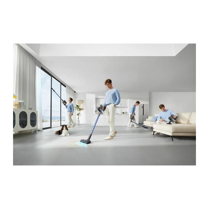 Aspirateur Balai sans Fil MOVA S4 Detect - 150 AW - Autonomie 90 min - Brosse OptiInsigh