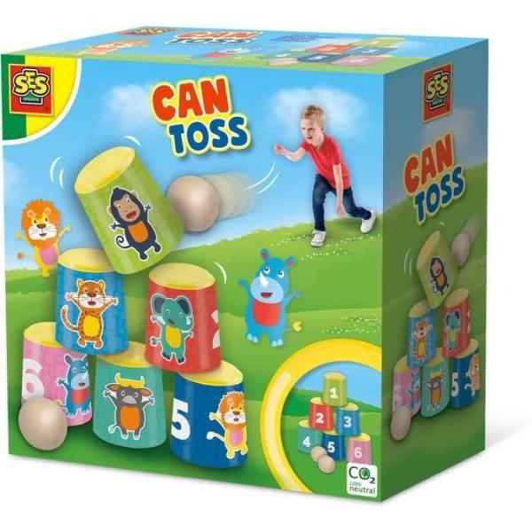 Jeu d'agilité - SES CREATIVE - Lancer de boîtes - Pour enfants