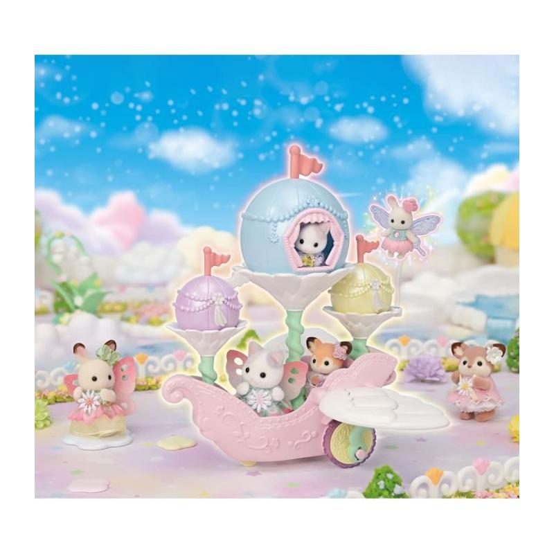Le bateau floral SYLVANIAN FAMILIES - 5827 : Figurine miniature de rêve
