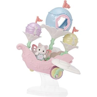 Le bateau floral SYLVANIAN FAMILIES - 5827 : Figurine miniature de rêve