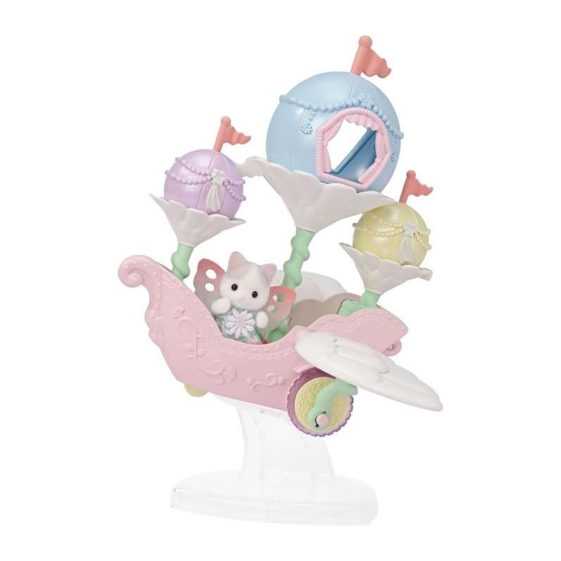 Le bateau floral SYLVANIAN FAMILIES - 5827 : Figurine miniature de rêve