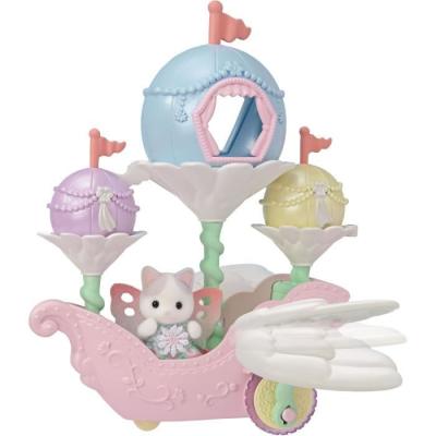 Le bateau floral SYLVANIAN FAMILIES - 5827 : Figurine miniature de rêve