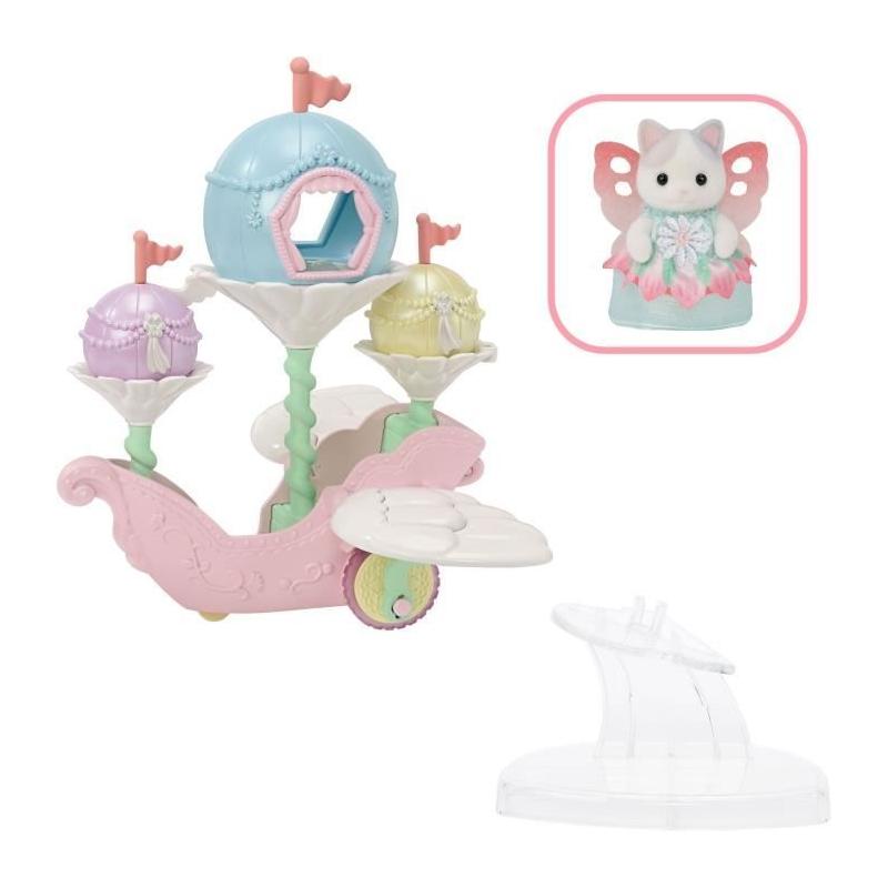 Le bateau floral SYLVANIAN FAMILIES - 5827 : Figurine miniature de rêve