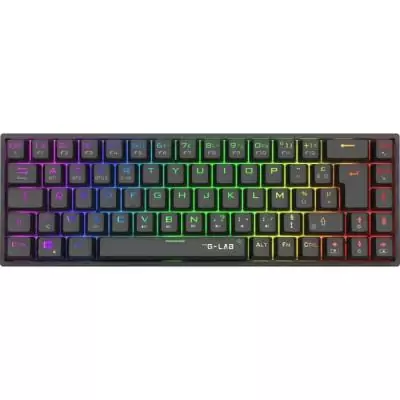 Clavier Gamer Triple Mode - The G-Lab KEYZ TITAN - Sans Fil - RGB