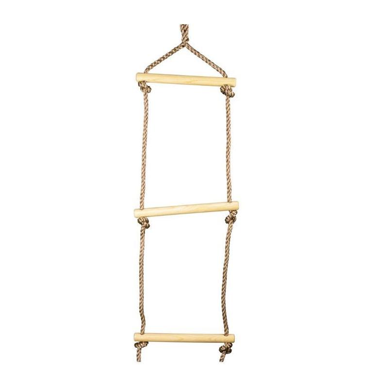 Portique de jeux en bois avec poutre métal - TECHWOOD MAKUTA 2,30 m + toboggan - Pour 8 enfants