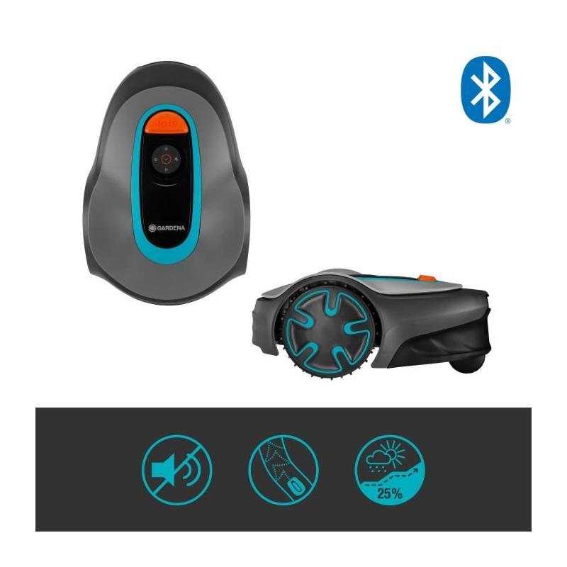 Tondeuse robot GARDENA SILENO Minimo 500 - Connectée Bluetooth
