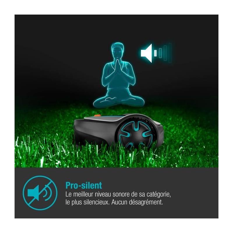 Tondeuse robot GARDENA SILENO Minimo 500 - Connectée Bluetooth