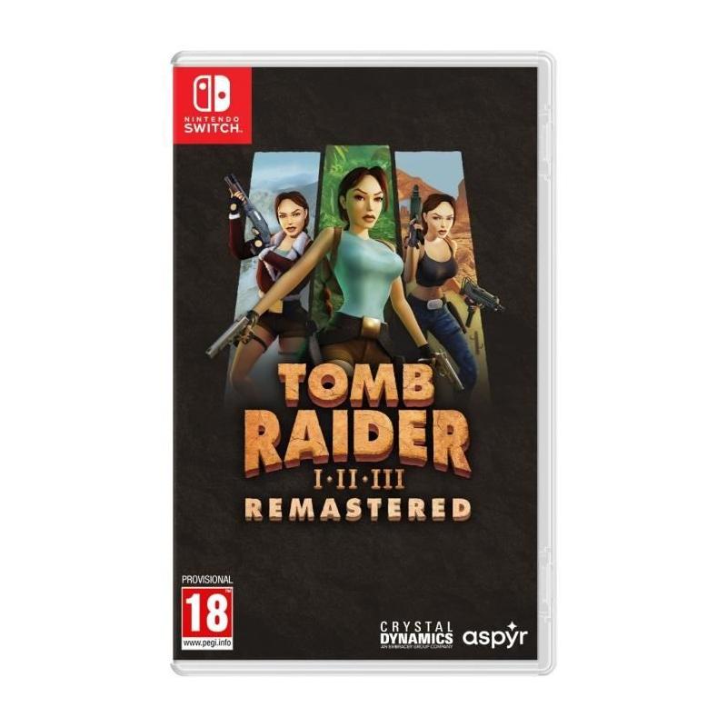 Tomb Raider I-III Remastered sur Nintendo Switch - Jeu avec Lara Croft