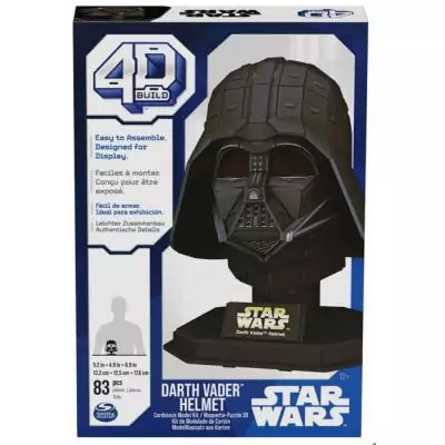 Puzzle 4D Star Wars Casque Dark Vador à assembler Puzzle 4D Star Wars Casque Dark Vador à assembler