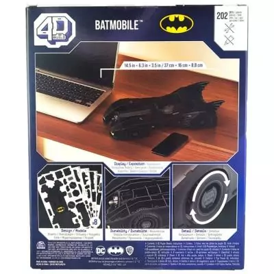 Puzzle 4D Batmobile à construire - Modèle de voiture 3D
