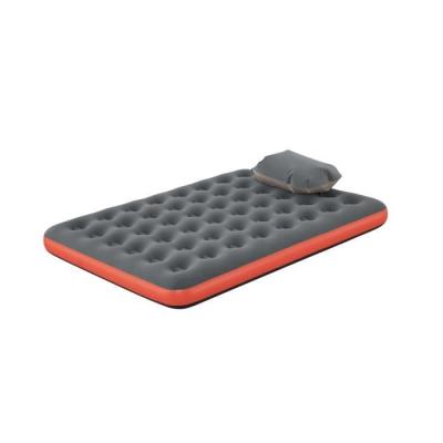 Matelas Double Roll & Relax Gonflable pour Camping 203x183x22 cm