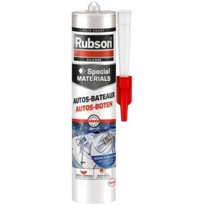 Mastic noir spécial auto-bateaux - 280ml - RUBSON : étanchéité optimale