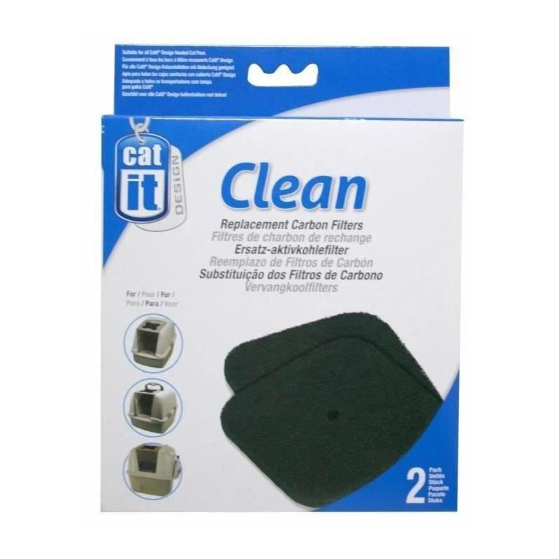 Recharge 2 filtres charbon pour maison de toilette - Efficacité garantie