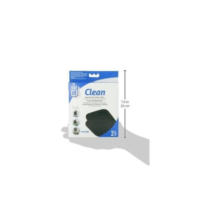 Recharge 2 filtres charbon pour maison de toilette - Efficacité garantie