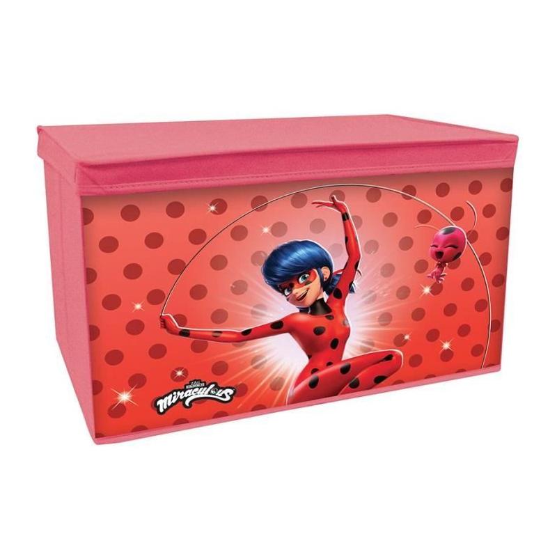 Coffre à jouets pliable FUN HOUSE Miraculous - Pour enfant