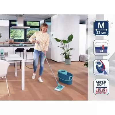 Balai serpillère Leifheit Clean Twist M Ergo 52120 - pratique et efficace