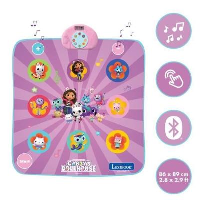 Tapis de danse électronique Bluetooth lumineux Gabby: 6 modes