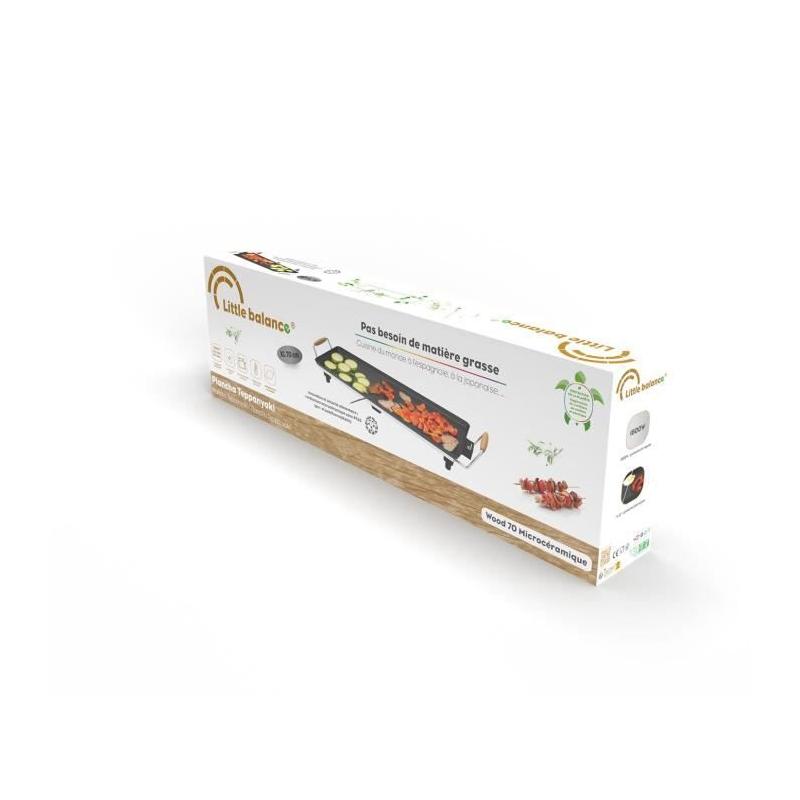 Plancha LITTLE BALANCE 8741 - Bois 70 - 1800W - 70cm