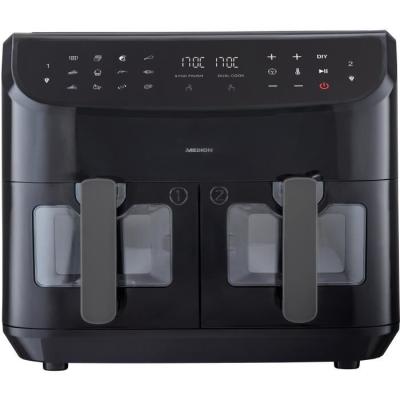 Friteuse à Air Chaud MEDION - P20 XXL Twin - 2600 W - Noir