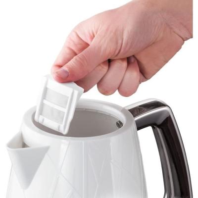 Bouilloire RUSSELL HOBBS - Structure Blanc - 2400 W - 1.7 L - Zones d'ébullition rapide