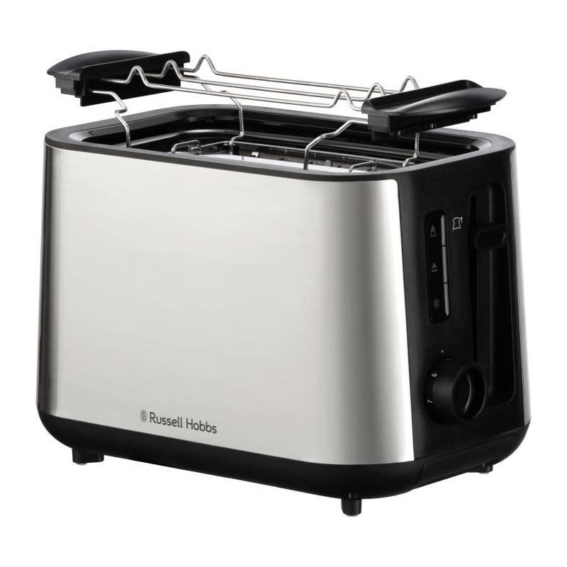 Grille-pain RUSSELL HOBBS HEATON - Design Inox - 2 fentes
