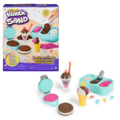 Coffret Kinetic Sand Délices Glacés - Facile à Modeler - 454g