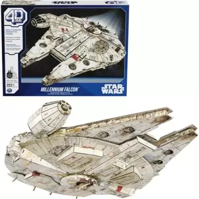 Maquette 4D du Faucon Millenium - Kit de Construction 48 cm