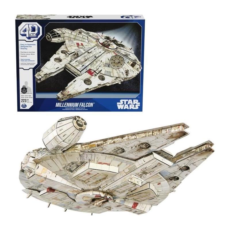 Maquette 4D du Faucon Millenium - Kit de Construction 48 cm