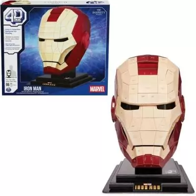 Marvel - CASQUE IRON MAN - Maquette 4D facile à construire