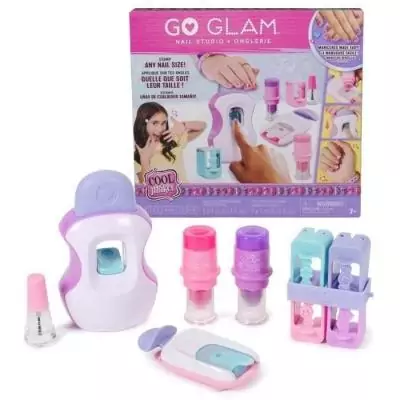 Coffret Go Glam Nail Studio: Créez des ongles étincelants!