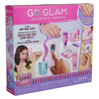 Coffret Go Glam Nail Studio: Créez des ongles étincelants!