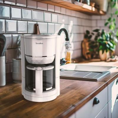 Cafetière filtre - TERRAILLON 15353 DIAMANT Blanc - 1.25L - 980W