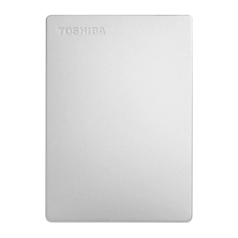 Disque dur externe 2 To Toshiba Canvio Slim - Argent