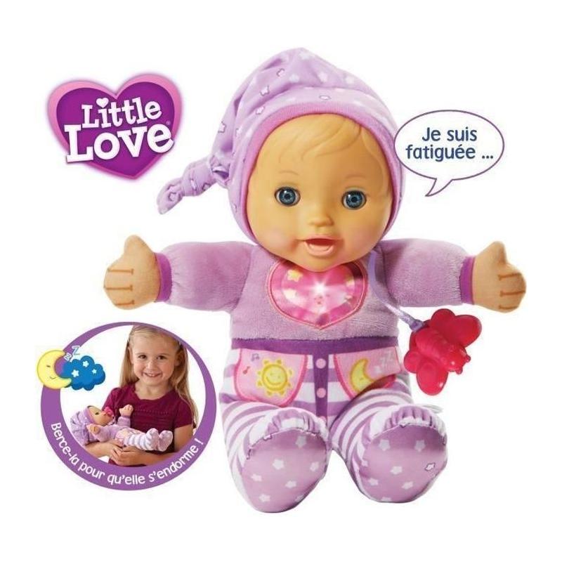 Poupon interactif VTECH Little Love - Mon Bébé à Berce - Rose