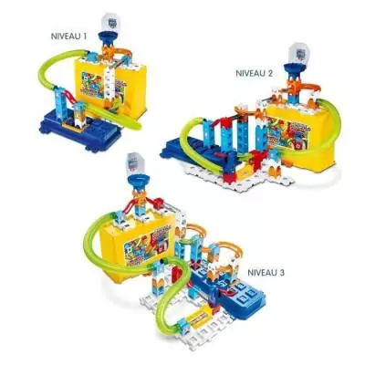 Toboggan à billes VTECH MARBLE RUSH - Boîte de construction et rangement