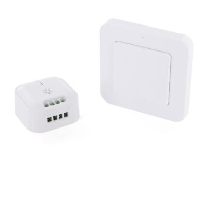 Interrupteur sans fil + Module éclairage On/Off - DIO CONNECTED HOME - Blanc