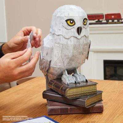Puzzle SPIN MASTER HEDWIGE Harry Potter 4D Build - Dimensions compactes